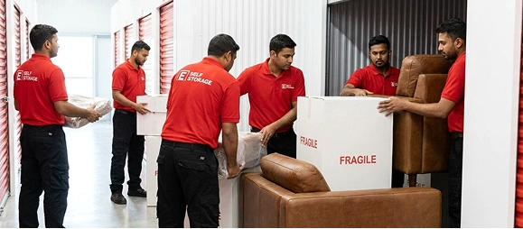 Breathable fabric covers storage Dubai