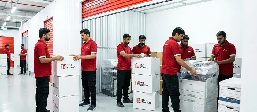 Production equipment storage Dubai