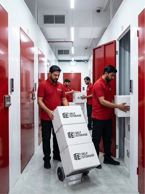 Climate controlled storage units in Dubai