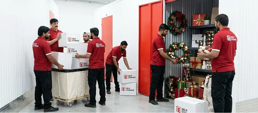 Holiday decorations box storage Dubai