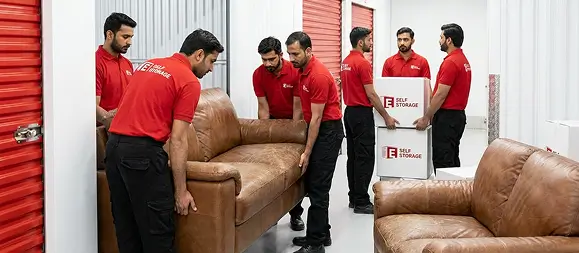 Leather goods heat damage Umm Al Quwain storage