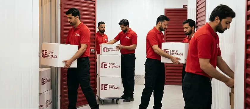 Off-plan property contents storage Umm Al Quwain