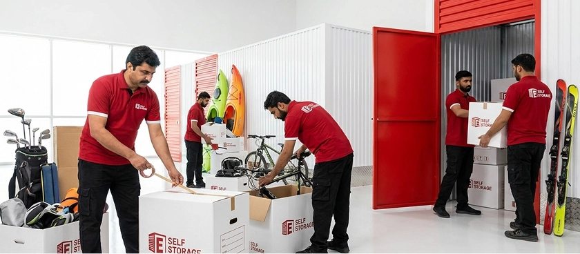 Sporting equipment storage Dubai